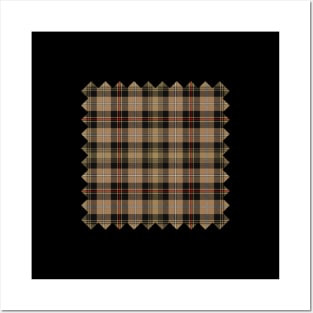 Clan MacKenzie Brown Hunting Tartan Posters and Art